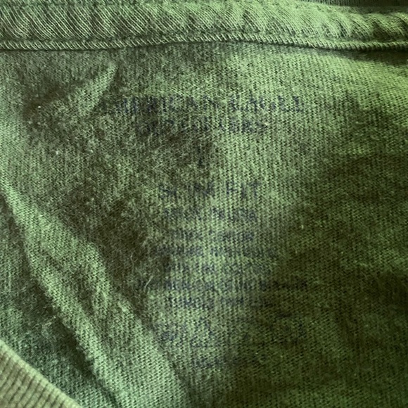 American Eagle Outfitters Green Long Sleeve Tee - Picture 3 of 4